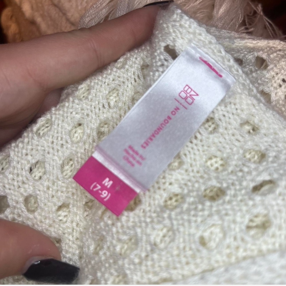 Cream Knit Sweater - Picture 6 of 6